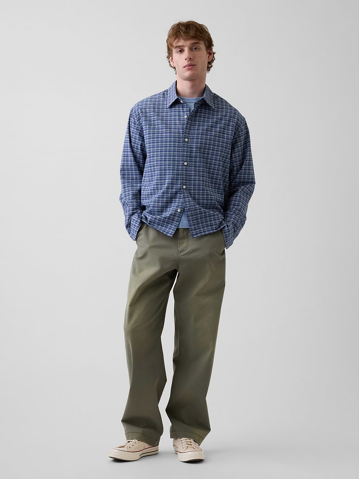 Image number 1 showing, Baggy Khakis