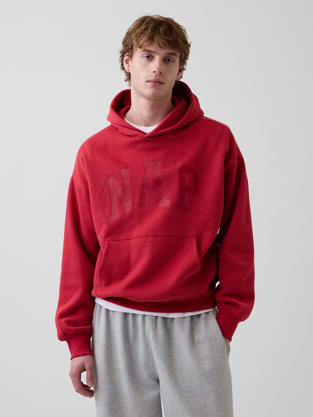 Adult VintageSoft NAP Logo Hoodie | Gap