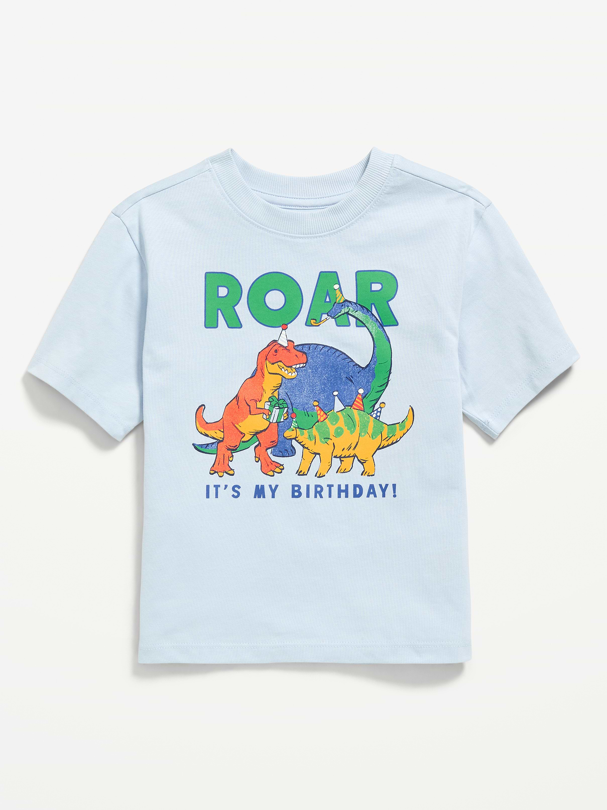 Image number 2 showing, Oversized Short-Sleeve Birthday Graphic T-Shirt for Toddler Boys