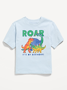 Image number 2 showing, Oversized Short-Sleeve Birthday Graphic T-Shirt for Toddler Boys