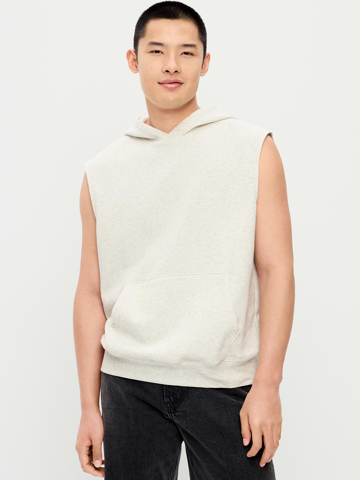 Lived-In Pro Sleeveless Muscle Hoodie