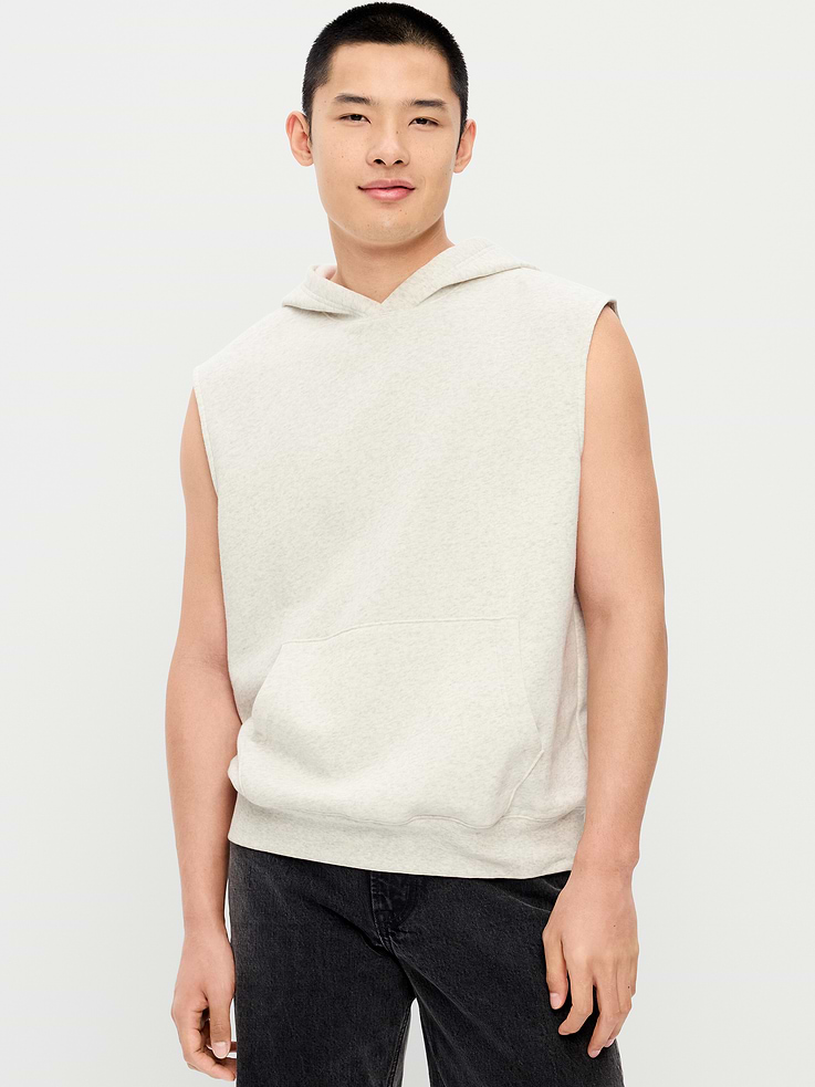 Image number 1 showing, Lived-In Pro Sleeveless Muscle Hoodie