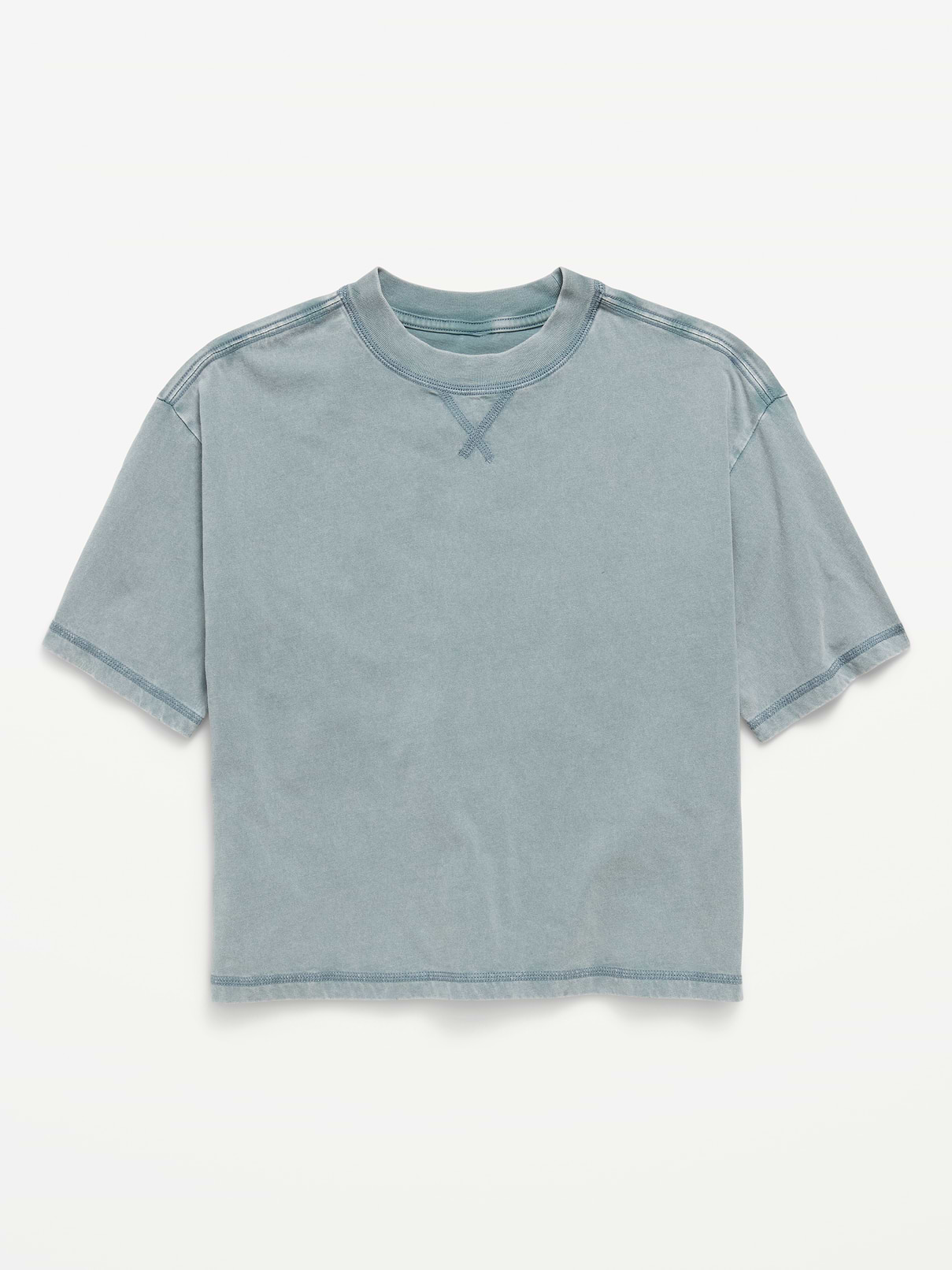 Image number 2 showing, Oversized Short-Sleeve Boxy T-Shirt for Boys