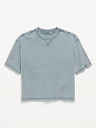 Image number 2 showing, Oversized Short-Sleeve Boxy T-Shirt for Boys