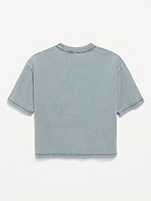 Image number 3 showing, Oversized Short-Sleeve Boxy T-Shirt for Boys