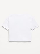 Image number 2 showing, Hello Kitty® Oversized Graphic Cropped T-Shirt for Girls