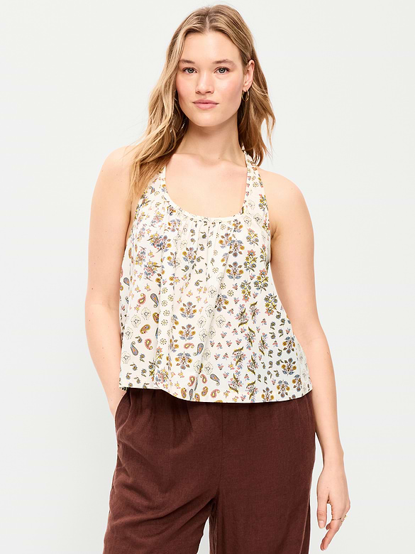 Camisole trapèze