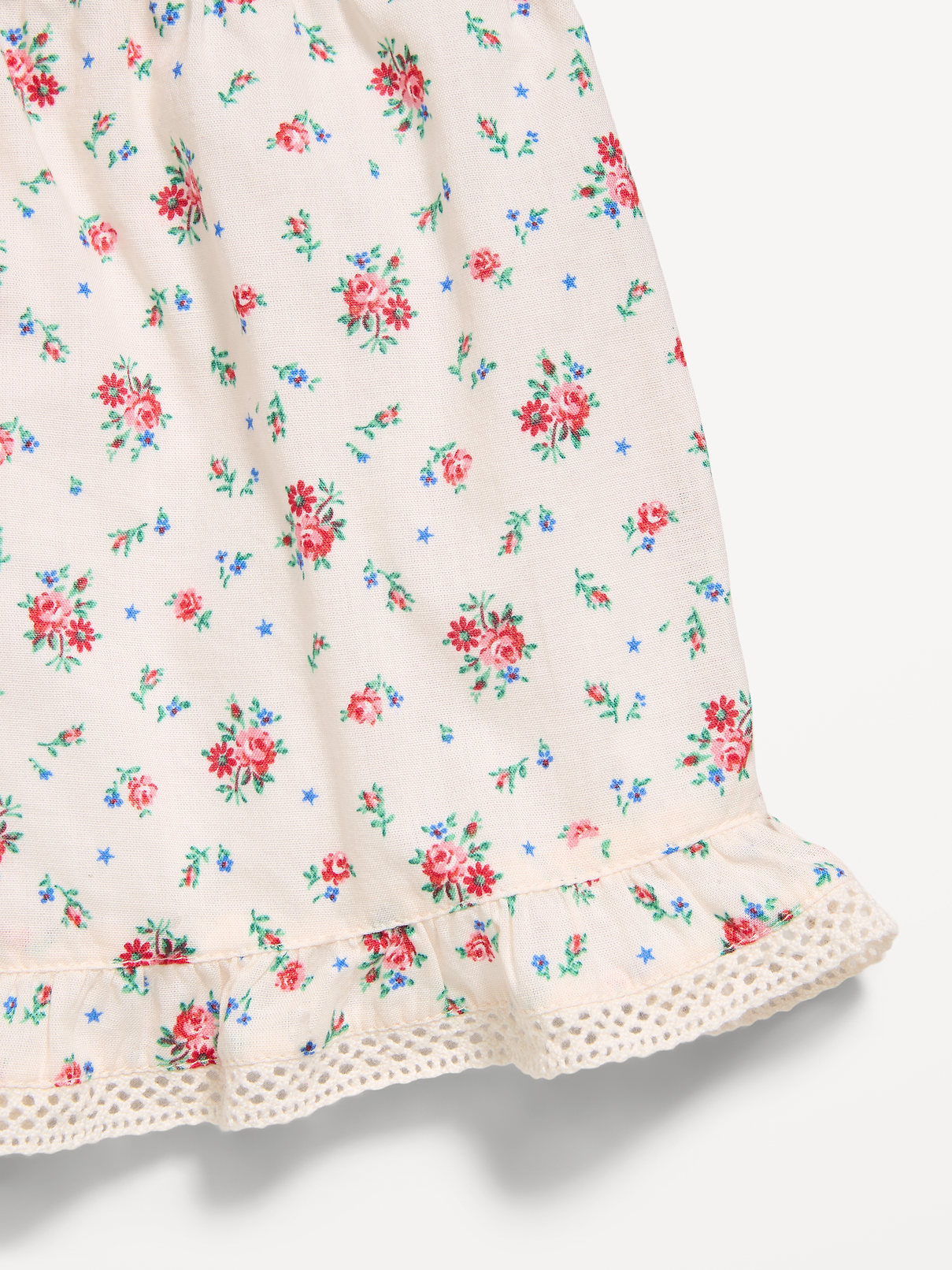 Image number 3 showing, Printed Short-Sleeve Ruffled Top and Shorts Set for Toddler Girls