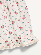 Image number 3 showing, Printed Short-Sleeve Ruffled Top and Shorts Set for Toddler Girls