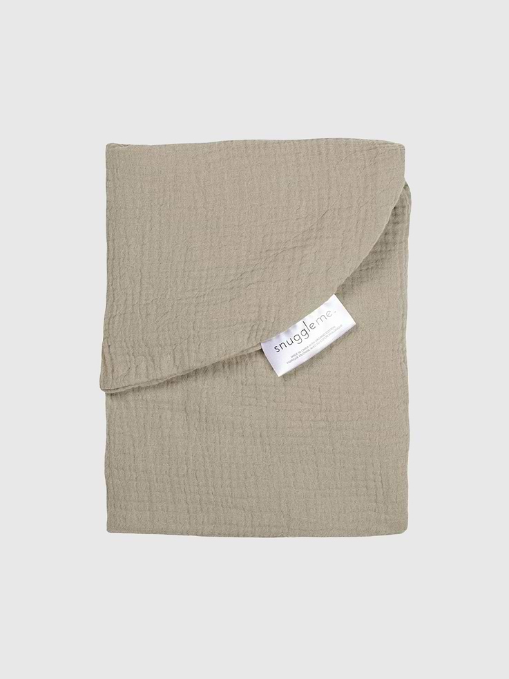 Image number 1 showing, Snuggle Me Lounger Curve Muslin Cover