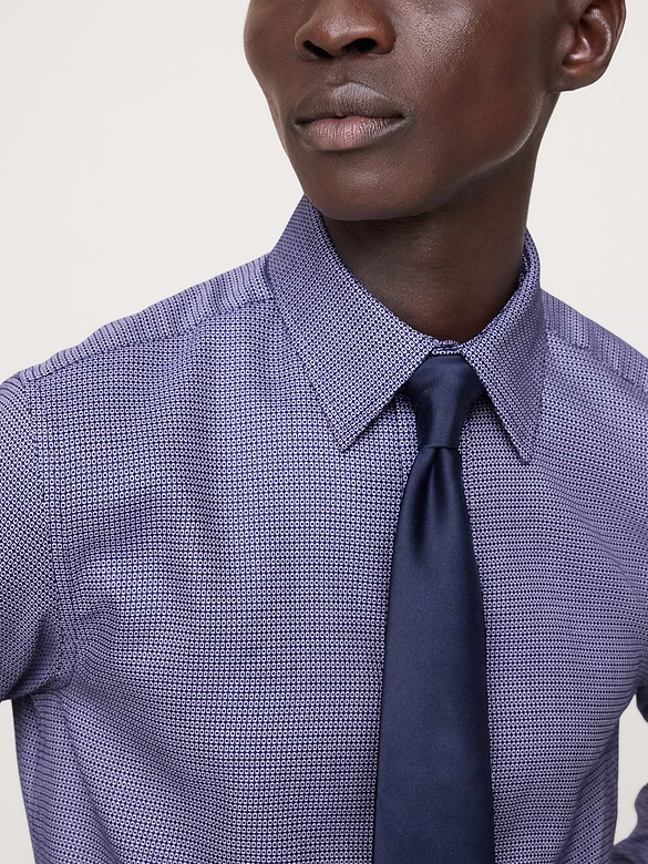 Chemise habillée ajustée infroissable