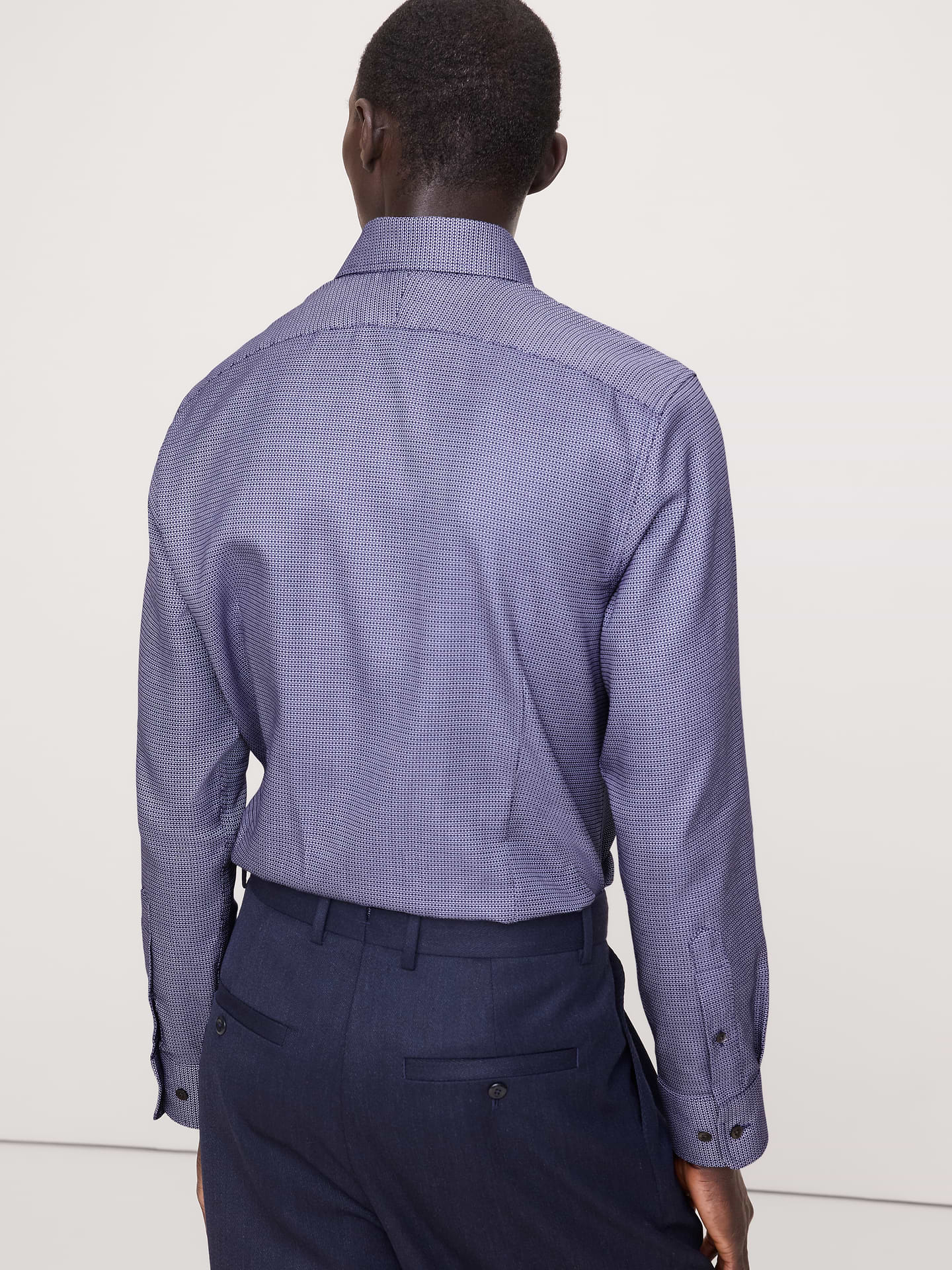 Image number 3 showing, Slim-Fit Wrinkle-Resistant Dress Shirt