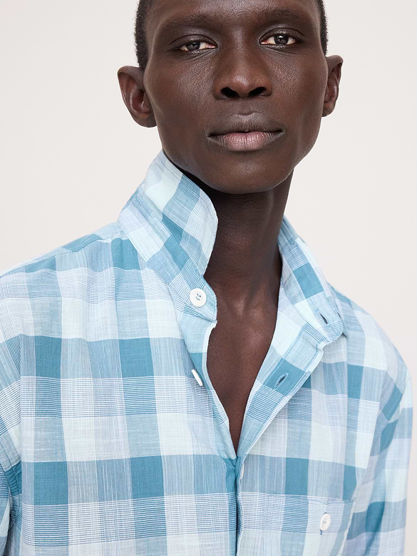 Relaxed-Fit Summerweight Cotton Shirt