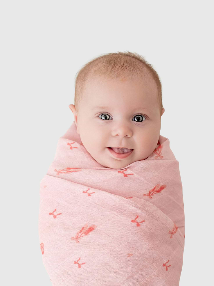 Image 3 of 4, Bamboo Little Ballerina Swaddle