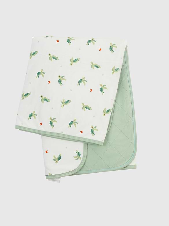 Bamboo Little Turtle Baby Blanket