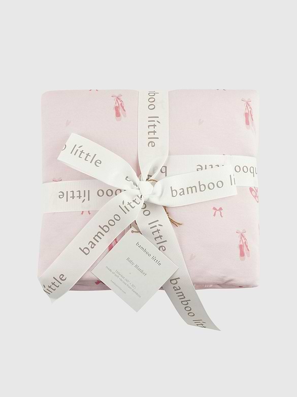 Bamboo Little Ballerina Baby Blanket