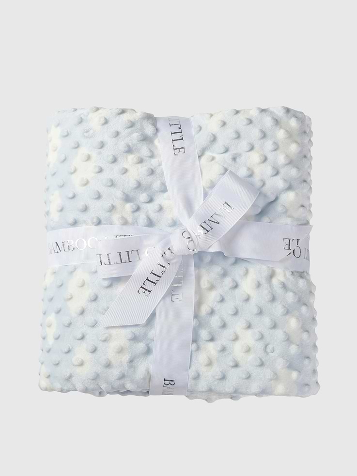 Image 1 of 3, Your baby will feel like it's floating on a cloud with our Cozy Cloud Blanket., Extra fluffy filling for ultimate comfort will make this a favorite., The perfect baby blanket for playtime, bedtime, tummy time, or just snuggles., Super soft and fluffy filling., 3D massaging dots.