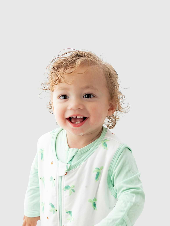 Bamboo Little Turtle Sleep Sack 0 to 12 months