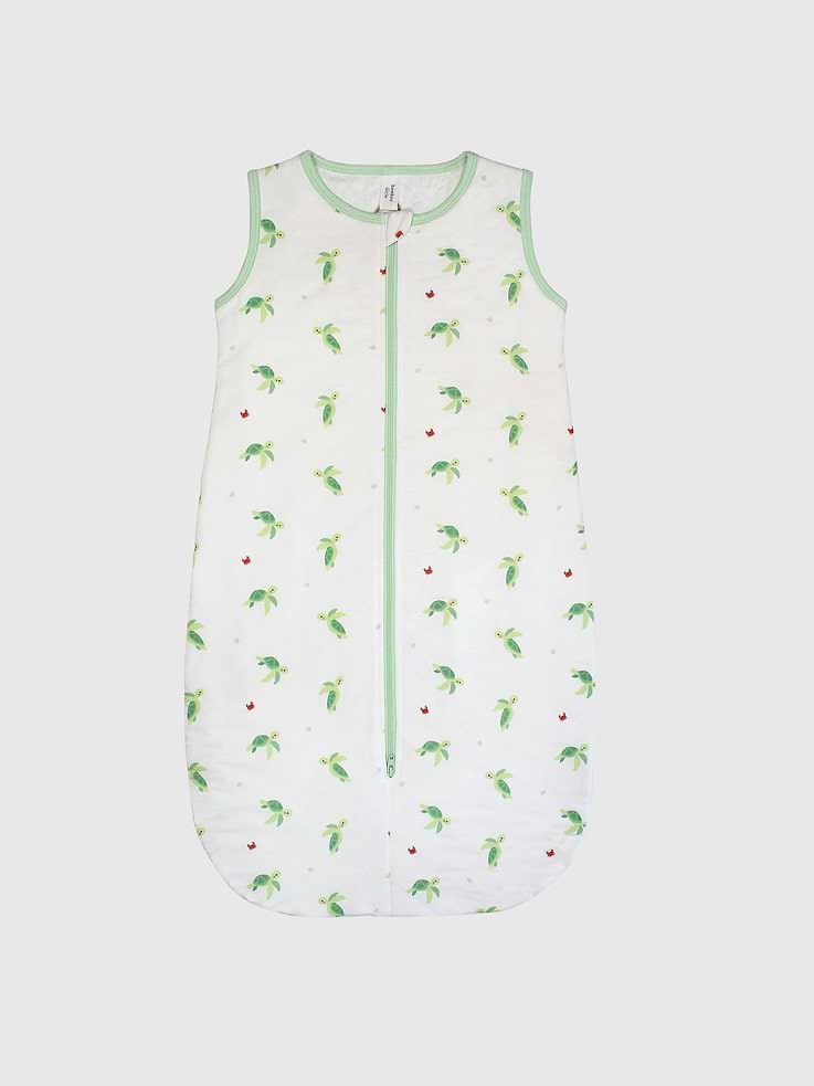 Image number 1 showing, Bamboo Little Turtle Sleep Sack 0 to 12 months