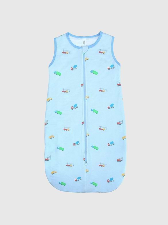Bamboo LittleTrucks Sleep Sack 0 to 12 months