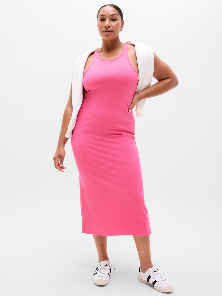 Image number 1 showing, Signature Rib Maxi Dress