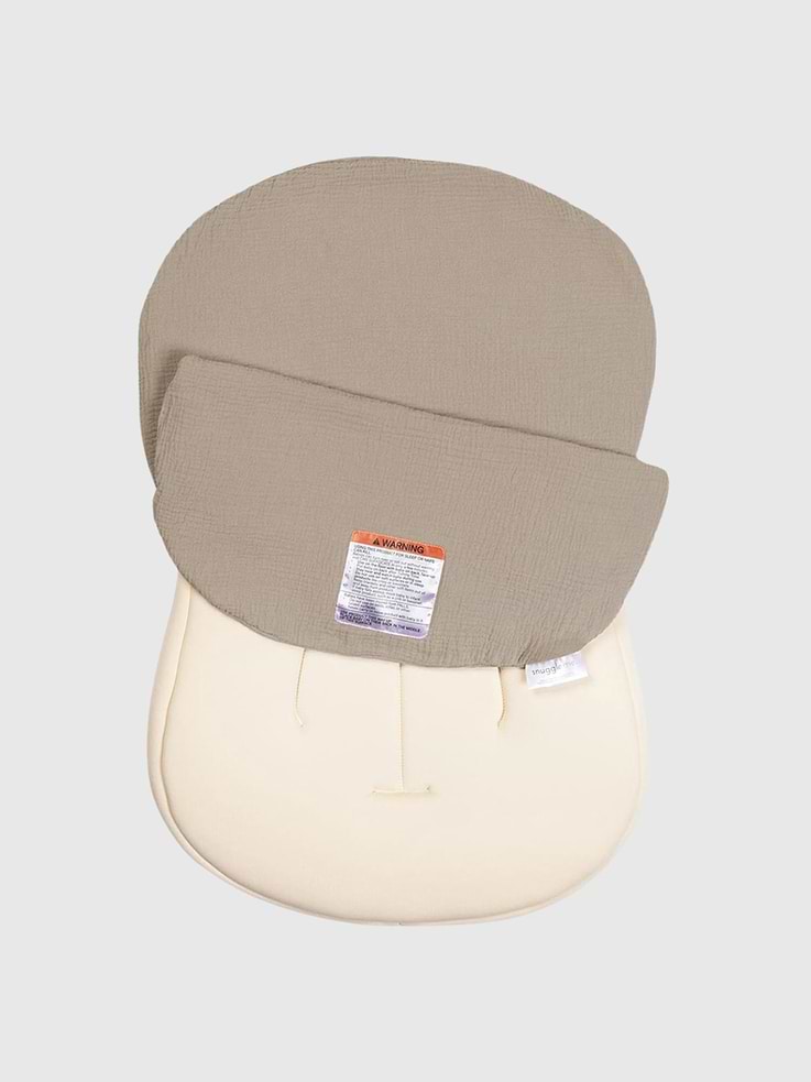 Image number 3 showing, Snuggle Me Lounger Curve Muslin Cover
