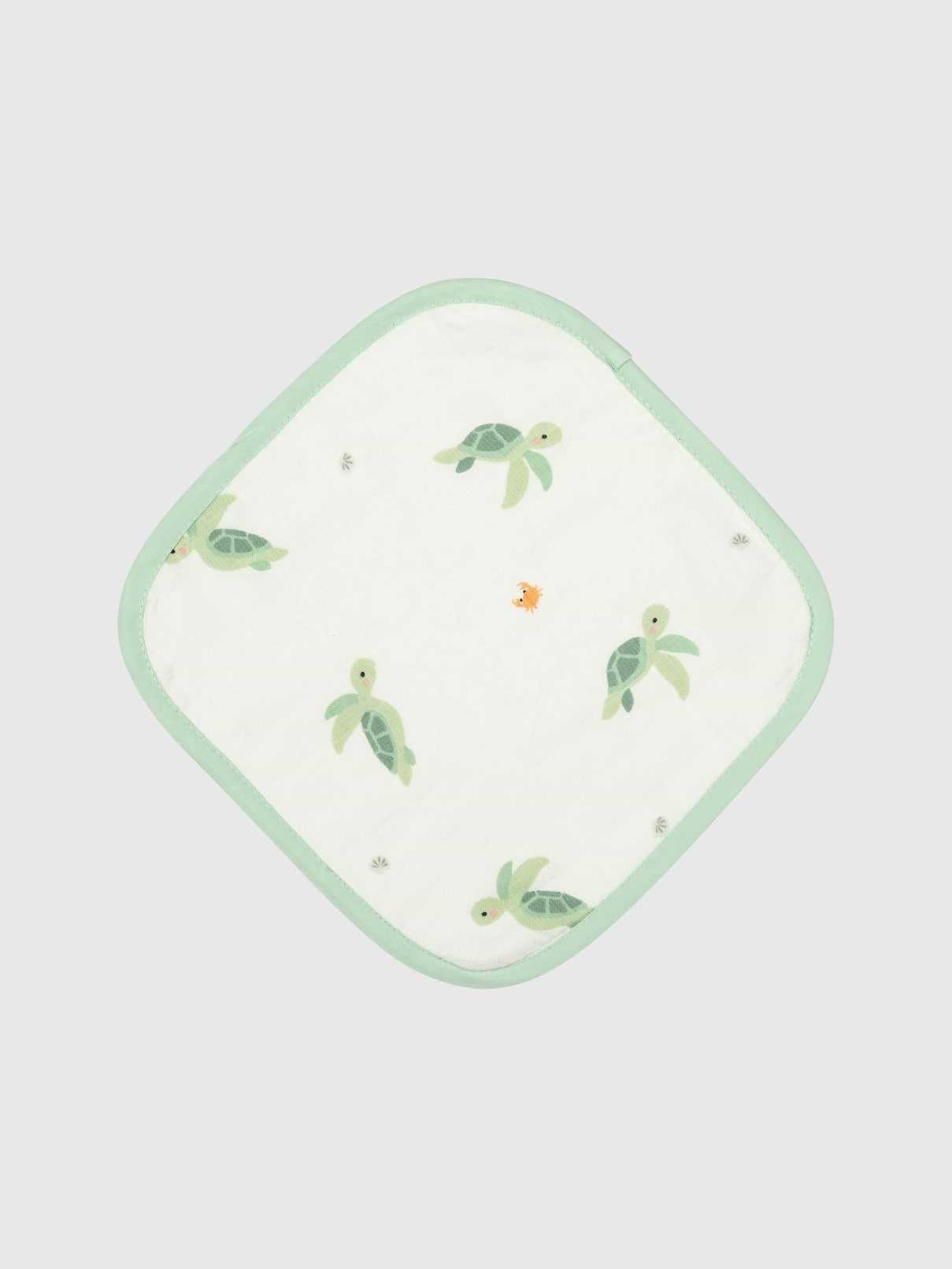 Image 2 of 3, Bamboo Little Turtle Hooded Towel Set