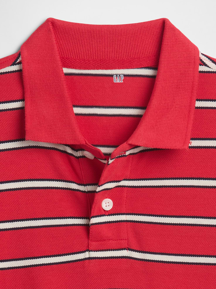 Image number 3 showing, Kids Pique Polo Shirt