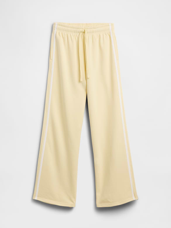 Relaxed French Terry Straight-Leg Sweatpants