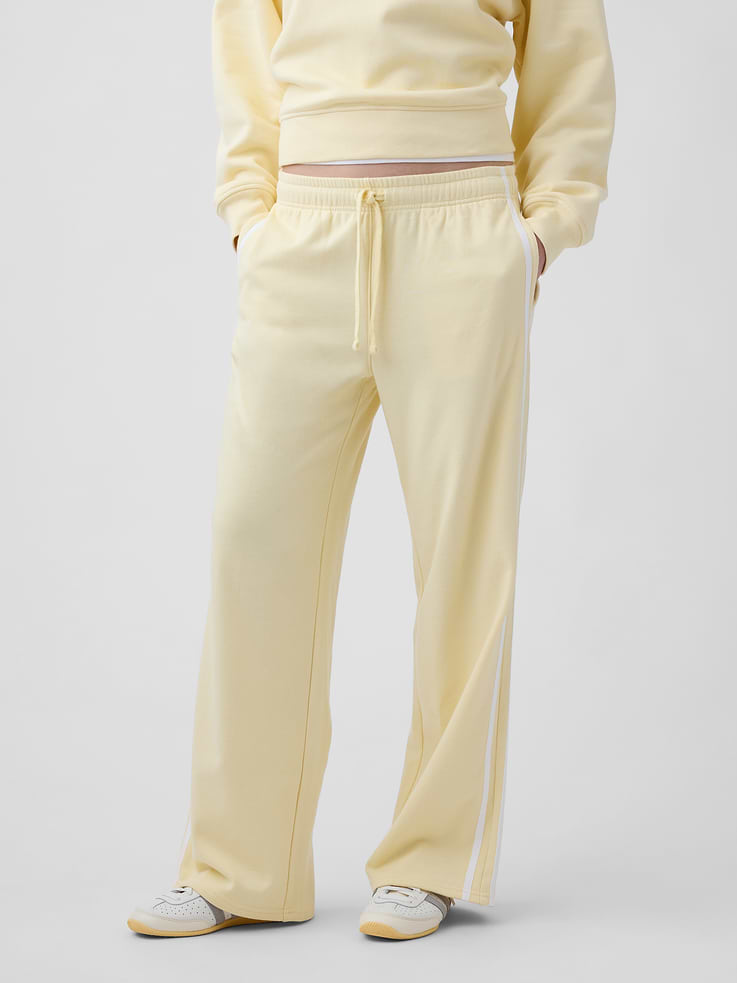 Image number 3 showing, Relaxed French Terry Straight-Leg Sweatpants