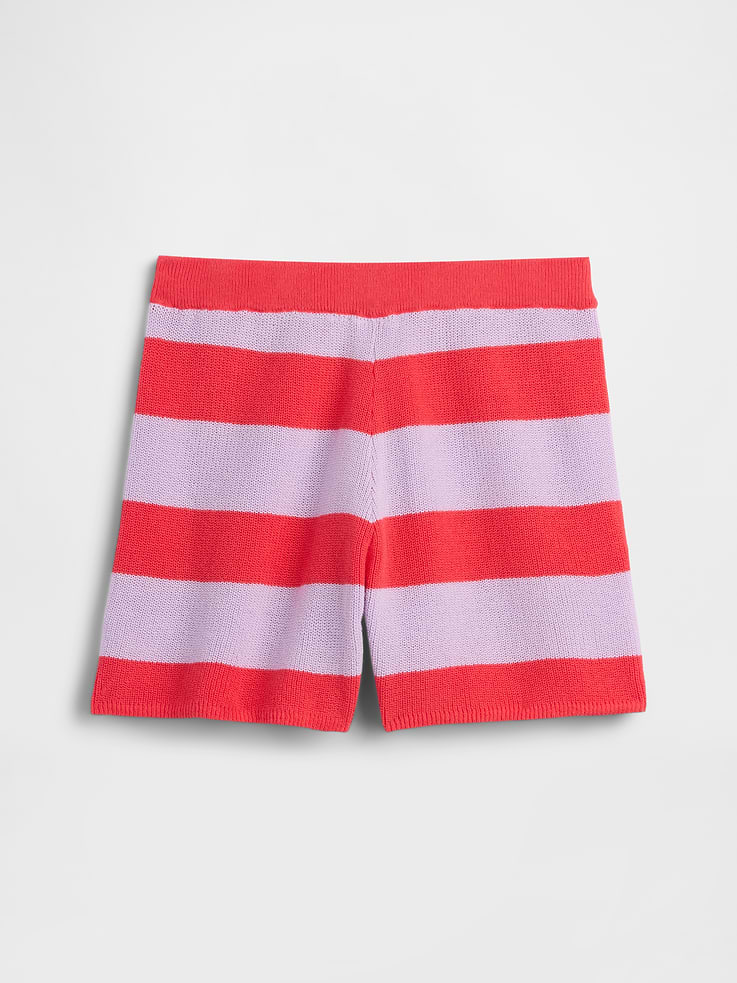 Image number 2 showing, Kids Pull-On Relaxed Sweater Shorts
