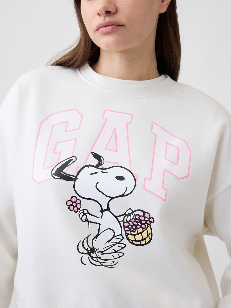 Image 4 of 5, Oversized Wedge Crewneck Sweatshirt