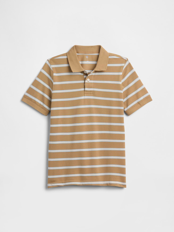 Image number 1 showing, Kids Pique Polo Shirt