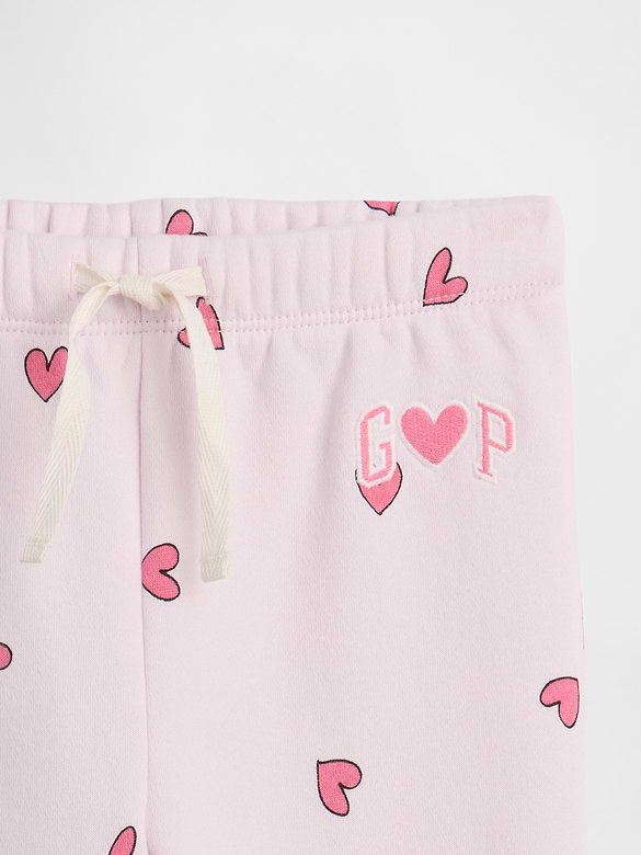 babyGap Relaxed Pull-On Logo Joggers
