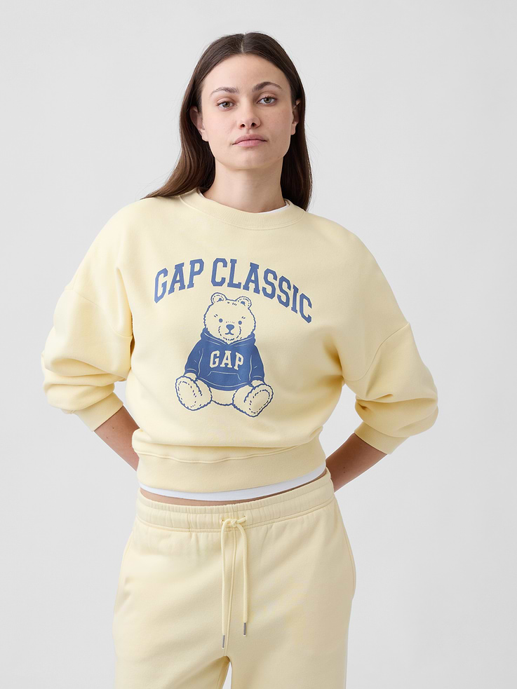 Image number 1 showing, Relaxed Gap Graphic Wedge Crewneck Sweatshirt