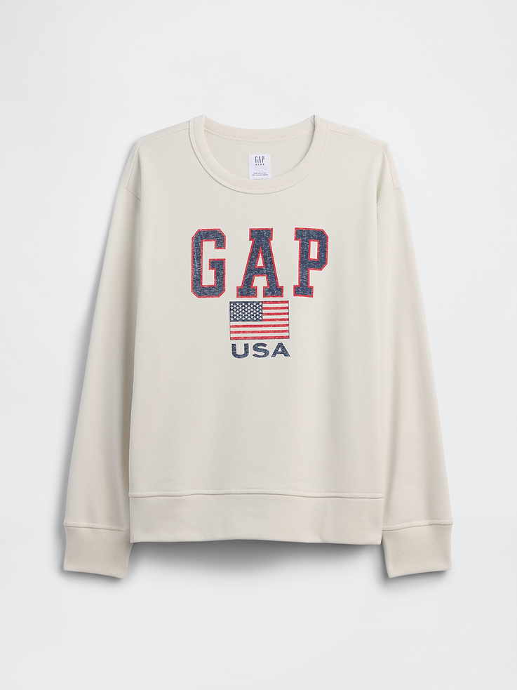 Image number 1 showing, Kids Relaxed Gap Logo Sweatshirt