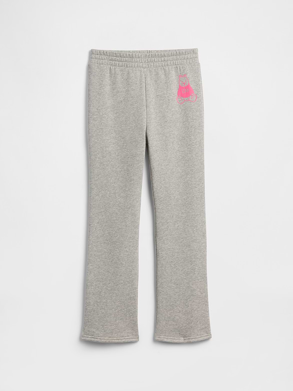 Kids Graphic Bootcut Sweatpants