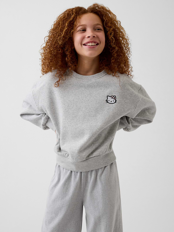 Image number 1 showing, Kids VintageSoft Wedge Crewneck Sweatshirt