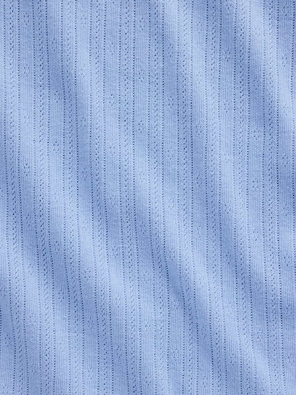 Pointelle Crew T-Shirt