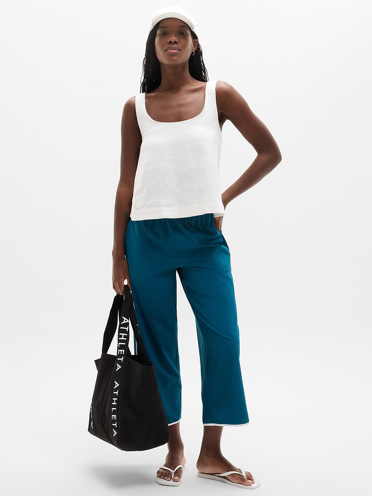 Image number 2 showing, Retreat Linen Tank