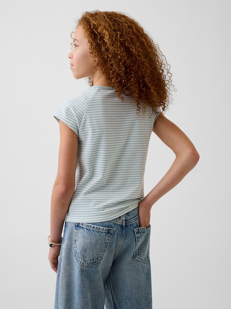 Image number 3 showing, Kids Square-Neck T-Shirt