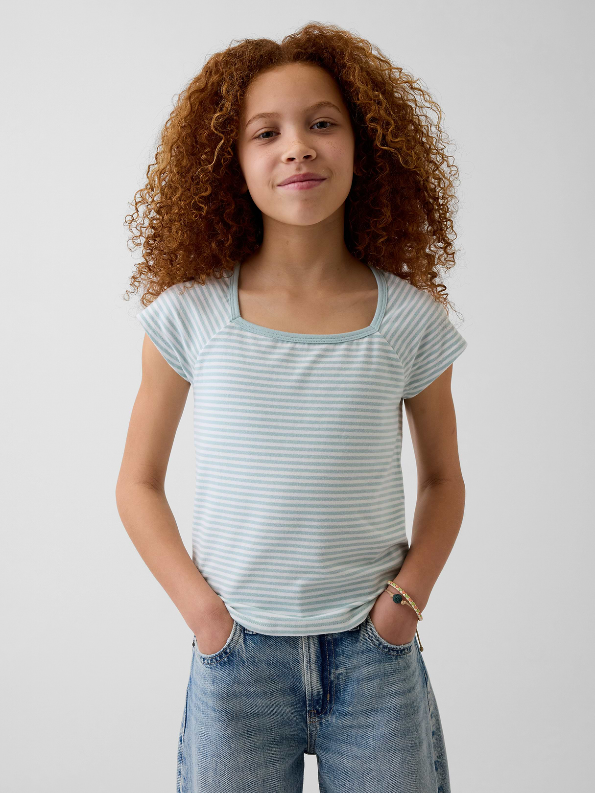 GAP Kids Kids Square-Neck T-Shirt (4)