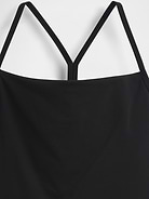 Image number 4 showing, GapFit Smooth Racerback Crop Tank Top