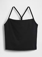 Image number 5 showing, GapFit Smooth Racerback Crop Tank Top