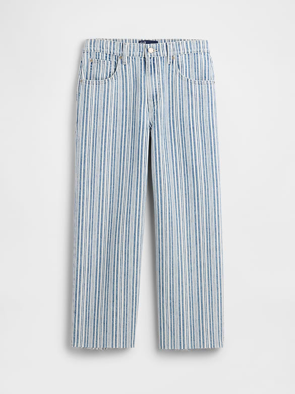 Low Slung Relaxed Crop Jeans