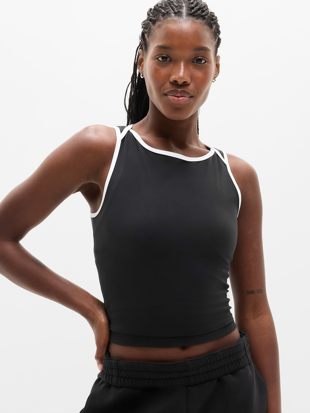 Transcend Open Back Muscle Tank | Athleta