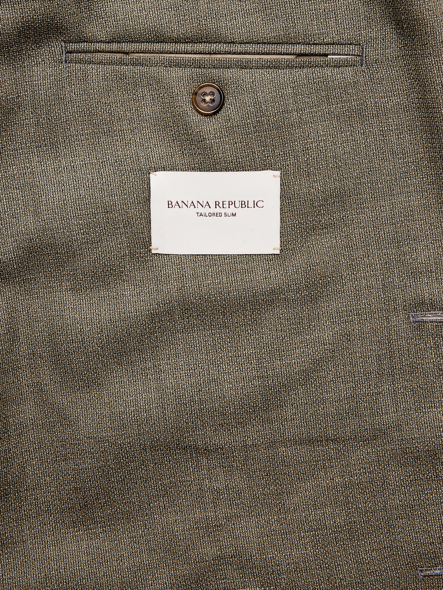 Image number 7 showing, Tailored Slim-Fit Italian Wool Ventile Suit Jacket