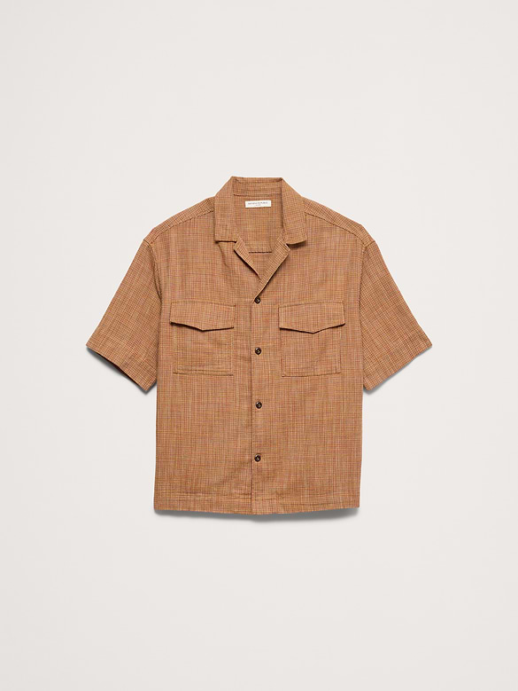 Relaxed-Fit Cotton Resort Shirt