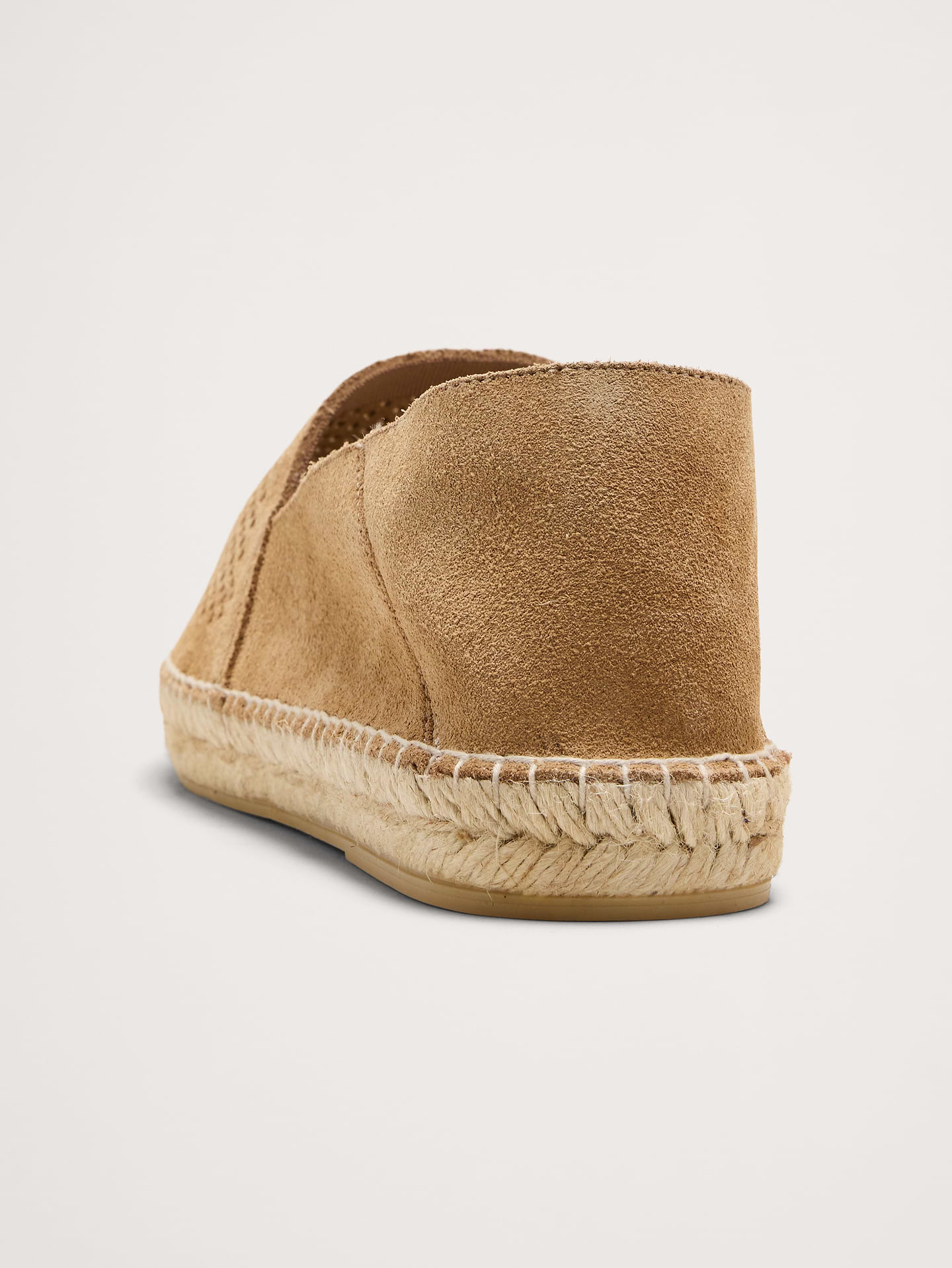 L'image numéro 4 présente Espadrilles en suède