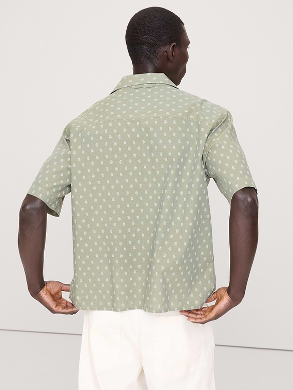 Relaxed-Fit Summerweight Cotton Resort Shirt